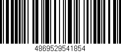Código de barras (EAN, GTIN, SKU, ISBN): '4869529541854'
