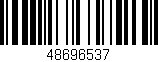 Código de barras (EAN, GTIN, SKU, ISBN): '48696537'