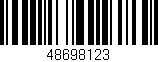 Código de barras (EAN, GTIN, SKU, ISBN): '48698123'