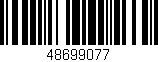 Código de barras (EAN, GTIN, SKU, ISBN): '48699077'