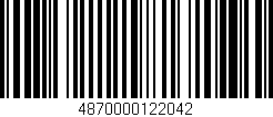Código de barras (EAN, GTIN, SKU, ISBN): '4870000122042'
