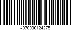 Código de barras (EAN, GTIN, SKU, ISBN): '4870000124275'