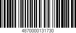 Código de barras (EAN, GTIN, SKU, ISBN): '4870000131730'