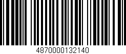 Código de barras (EAN, GTIN, SKU, ISBN): '4870000132140'
