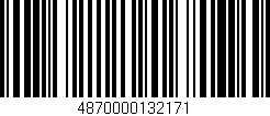 Código de barras (EAN, GTIN, SKU, ISBN): '4870000132171'