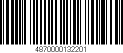 Código de barras (EAN, GTIN, SKU, ISBN): '4870000132201'