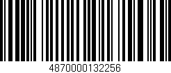 Código de barras (EAN, GTIN, SKU, ISBN): '4870000132256'