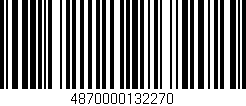 Código de barras (EAN, GTIN, SKU, ISBN): '4870000132270'