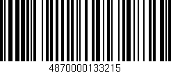 Código de barras (EAN, GTIN, SKU, ISBN): '4870000133215'