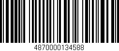 Código de barras (EAN, GTIN, SKU, ISBN): '4870000134588'