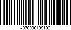 Código de barras (EAN, GTIN, SKU, ISBN): '4870000139132'