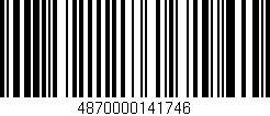 Código de barras (EAN, GTIN, SKU, ISBN): '4870000141746'