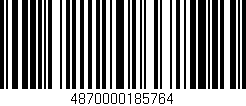 Código de barras (EAN, GTIN, SKU, ISBN): '4870000185764'