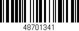 Código de barras (EAN, GTIN, SKU, ISBN): '48701341'