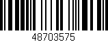 Código de barras (EAN, GTIN, SKU, ISBN): '48703575'