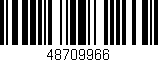 Código de barras (EAN, GTIN, SKU, ISBN): '48709966'