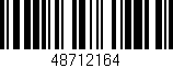 Código de barras (EAN, GTIN, SKU, ISBN): '48712164'