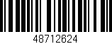 Código de barras (EAN, GTIN, SKU, ISBN): '48712624'