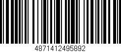 Código de barras (EAN, GTIN, SKU, ISBN): '4871412495892'