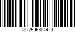 Código de barras (EAN, GTIN, SKU, ISBN): '4872596684478'