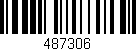 Código de barras (EAN, GTIN, SKU, ISBN): '487306'