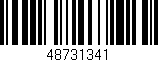 Código de barras (EAN, GTIN, SKU, ISBN): '48731341'