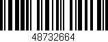 Código de barras (EAN, GTIN, SKU, ISBN): '48732664'
