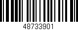 Código de barras (EAN, GTIN, SKU, ISBN): '48733901'