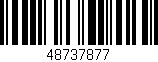 Código de barras (EAN, GTIN, SKU, ISBN): '48737877'