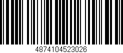Código de barras (EAN, GTIN, SKU, ISBN): '4874104523026'