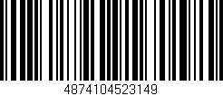Código de barras (EAN, GTIN, SKU, ISBN): '4874104523149'