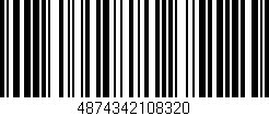 Código de barras (EAN, GTIN, SKU, ISBN): '4874342108320'
