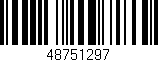 Código de barras (EAN, GTIN, SKU, ISBN): '48751297'
