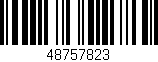 Código de barras (EAN, GTIN, SKU, ISBN): '48757823'
