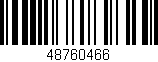 Código de barras (EAN, GTIN, SKU, ISBN): '48760466'