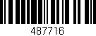 Código de barras (EAN, GTIN, SKU, ISBN): '487716'