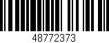 Código de barras (EAN, GTIN, SKU, ISBN): '48772373'