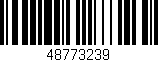 Código de barras (EAN, GTIN, SKU, ISBN): '48773239'