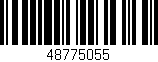 Código de barras (EAN, GTIN, SKU, ISBN): '48775055'