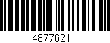 Código de barras (EAN, GTIN, SKU, ISBN): '48776211'