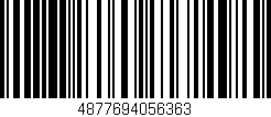 Código de barras (EAN, GTIN, SKU, ISBN): '4877694056363'