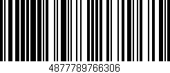 Código de barras (EAN, GTIN, SKU, ISBN): '4877789766306'