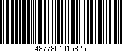 Código de barras (EAN, GTIN, SKU, ISBN): '4877801015825'