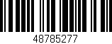 Código de barras (EAN, GTIN, SKU, ISBN): '48785277'