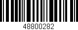 Código de barras (EAN, GTIN, SKU, ISBN): '48800282'