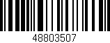 Código de barras (EAN, GTIN, SKU, ISBN): '48803507'