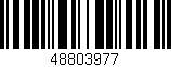 Código de barras (EAN, GTIN, SKU, ISBN): '48803977'