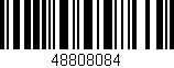 Código de barras (EAN, GTIN, SKU, ISBN): '48808084'