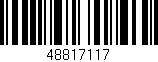 Código de barras (EAN, GTIN, SKU, ISBN): '48817117'