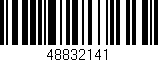 Código de barras (EAN, GTIN, SKU, ISBN): '48832141'